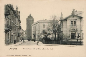 Lubań Frauenstrasse - Reprodukcja 14370