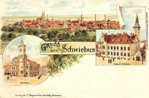 Świebodzin litografia - Reprodukcja 14461