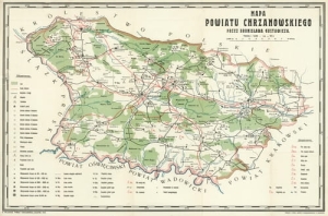 Chrzanów Mapa - Reprodukcja 14659