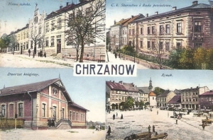 Chrzanów widokowa - Reprodukcja 14669