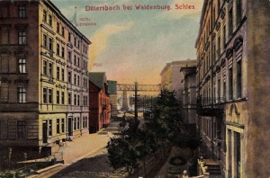 Wałbrzych Hotel Poczta - Reprodukcja 1772
