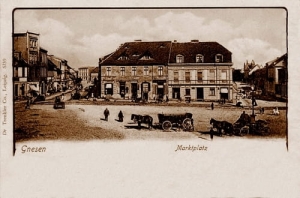 Gniezno Rynek - Reprodukcja 1229