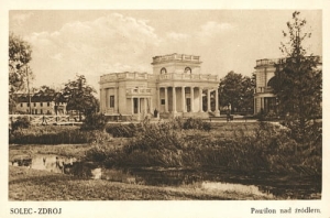 Solec Zdrój Pawilon nad źródłem - Reprodukcja 3945