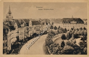 Wrocław Kaiser Wilhelm Platz -Reprodukcja 3599