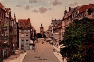 Elbląg Rynek - Reprodukcja 1597