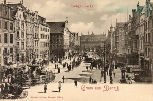 Gdańsk Długi Targ - Reprodukcja 16462