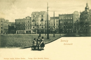 Gdańsk Holzmarkt - Reprodukcja 16481