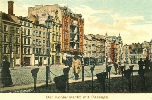 Gdańsk Kohlenmarkt - Reprodukcja 16483
