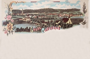 Kartuzy panorama - Reprodukcja 16517