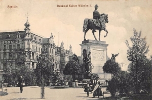 Szczecin Pomnik Wilhelma - Reprodukcja 16672