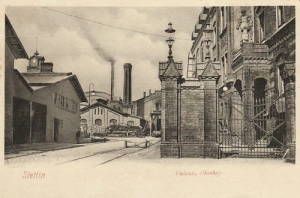 Szczecin Stocznia Vulkan - Reprodukcja 16688