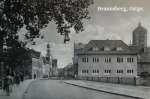 Braniewo Langgasse - Reprodukcja 16960