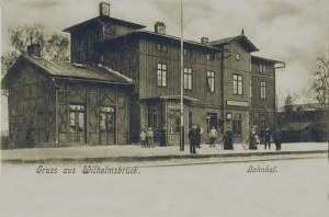 Wieruszów dworzec - Reprodukcja 16991