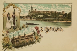 Kraków widokowa - Reprodukcja 17007