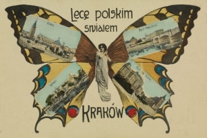 Kraków widokowa - Reprodukcja 17010