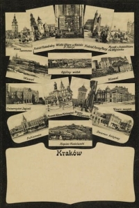 Kraków widokowa - Reprodukcja 17011