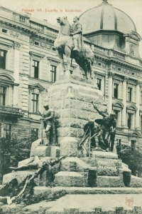 Kraków Pomnik Jagiełły - Reprodukcja 17049