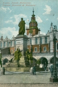 Kraków Pomnik Mickiewicza - Reprodukcja 17053