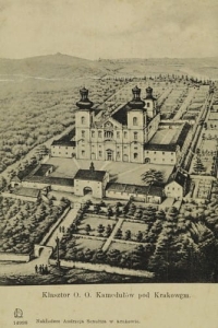 Kraków Klasztor - Reprodukcja 17056