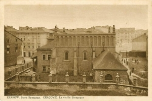 Kraków Synagoga - Reprodukcja 17117