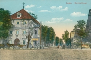 Łowicz ul. Dworcowa - Reprodukcja 17122