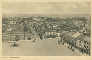 Łowicz panorama - Reprodukcja 17132