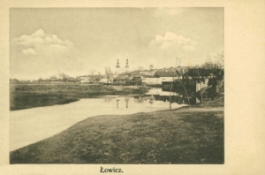 Łowicz panorama - Reprodukcja 17136