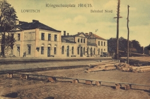 Łowicz Dworzec - Reprodukcja 17142