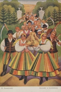 Łowicz Dożynki - Reprodukcja 17172