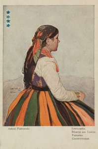 Łowicz łowiczanka - Reprodukcja 17174