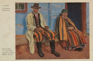 Łowicz stroje łowickie - Reprodukcja 17180