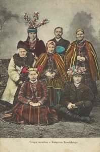 Łowicz stroje łowickie - Reprodukcja 17182