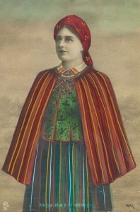 Łowicz stroje łowickie - Reprodukcja 17188