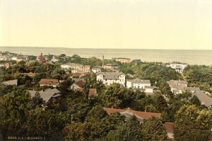 Międzyzdroje 1 panorama 1890r-Reprodukcja 4394