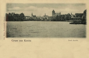 Chojnice panorama - Reprodukcja 17384