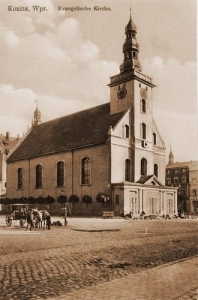 Chojnice Kościół - Reprodukcja 17392