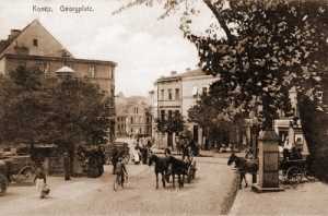 Chojnice Georg platz - Reprodukcja 17418