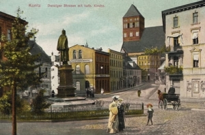Chojnice ul. Gdańska - Reprodukcja 17426