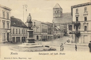 Chojnice ul. Gdańska - Reprodukcja 17429