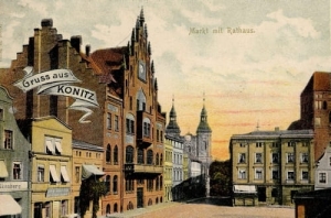 Chojnice Ratusz - Reprodukcja 17434