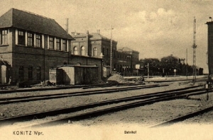 Chojnice Dworzec - Reprodukcja 17444