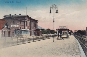 Chodzież Dworzec - Reprodukcja 17489