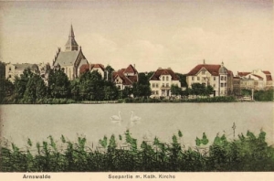 Choszczno panorama - Reprodukcja 17547