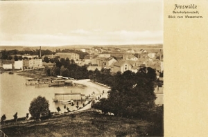 Choszczno panorama - Reprodukcja 17559