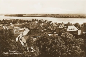 Choszczno panorama - Reprodukcja 17564