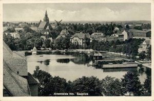 Choszczno panorama - Reprodukcja 17569