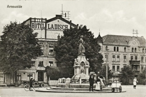 Choszczno fontanna - Reprodukcja 17583