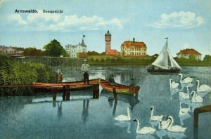 Choszczno panorama - Reprodukcja 17584