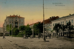 Warszawa Plac Krasińskich -Reprodukcja 1334