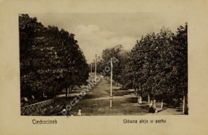 Ciechocinek Główna Aleja park - Reprodukcja 2585